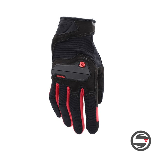 GUANTO X-STREET CE 323 NERO ROSSO