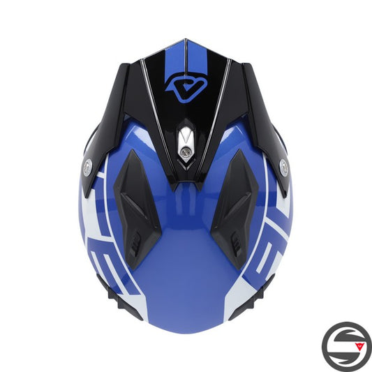 CASCO JET ARIA GRAPHIC 316 NERO BLU