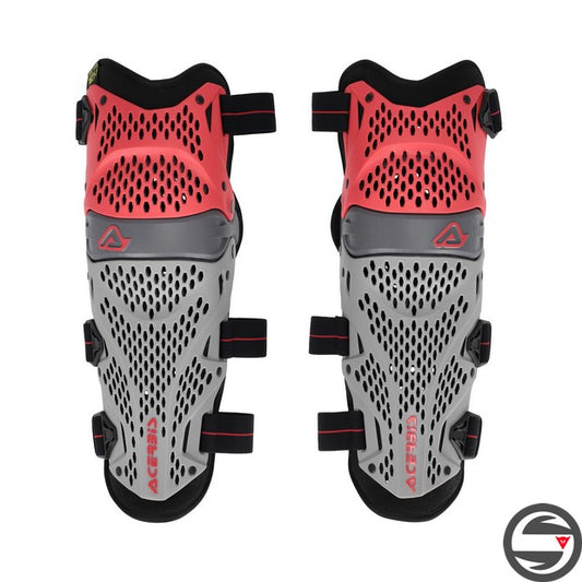 GINOCCHIERA IMPACT PRO 347 ROSSO GRIGIO