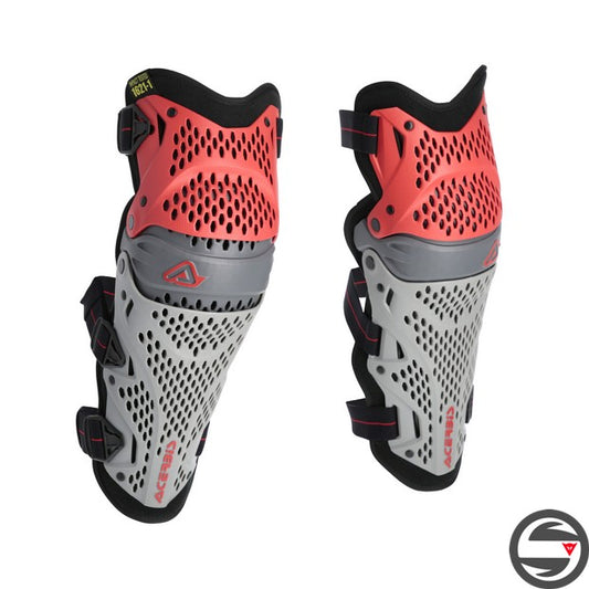 GINOCCHIERA IMPACT PRO 347 ROSSO GRIGIO