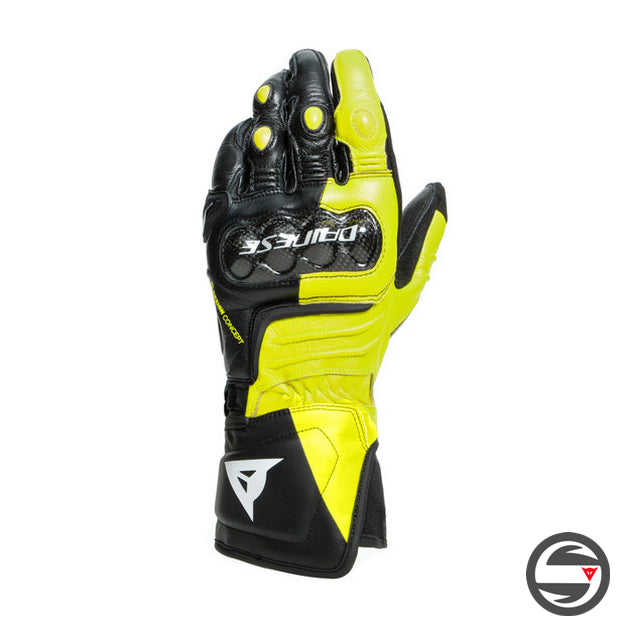 CARBON 3 LONG GLOVES P86 BLACK FLUO-YELLOW WHITE