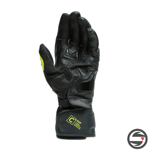 CARBON 3 LONG GLOVES P86 BLACK FLUO-YELLOW WHITE