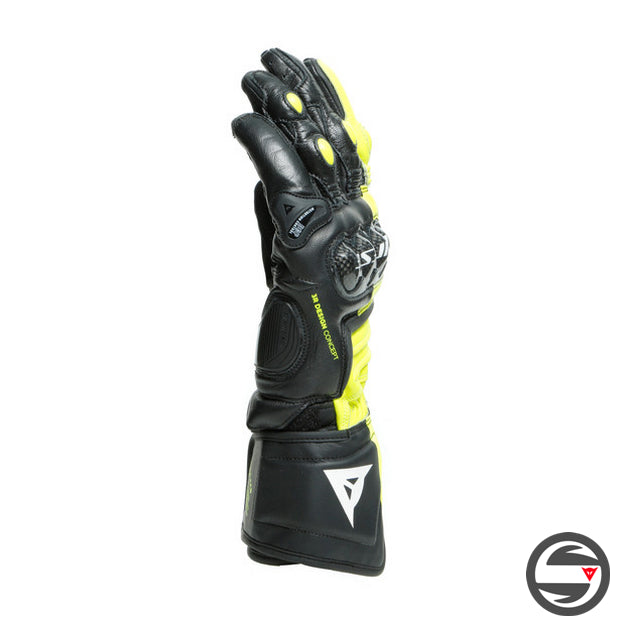 CARBON 3 LONG GLOVES P86 BLACK FLUO-YELLOW WHITE