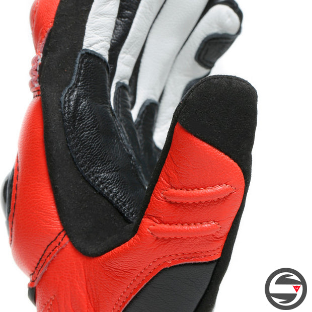 CARBON 3 LONG GLOVES W12 BLACK FLUO-RED WHITE