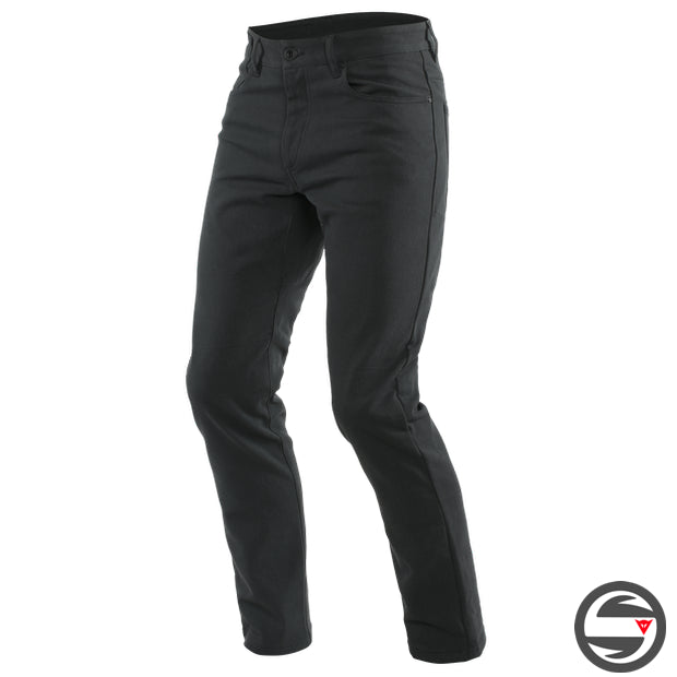 CASUAL SLIM TEX PANTS 001 BLACK DAINESE