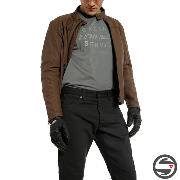 CASUAL SLIM TEX PANTS 001 BLACK DAINESE