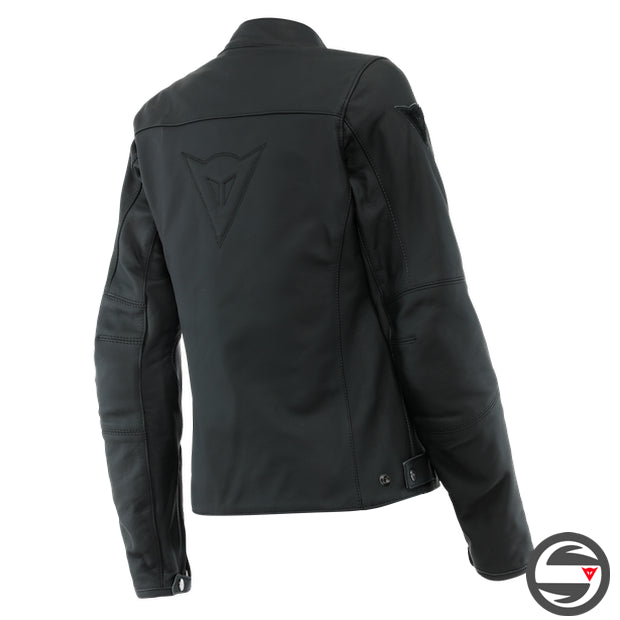 RAZON 2 LADY LEATHER JACKET 001 BLACK