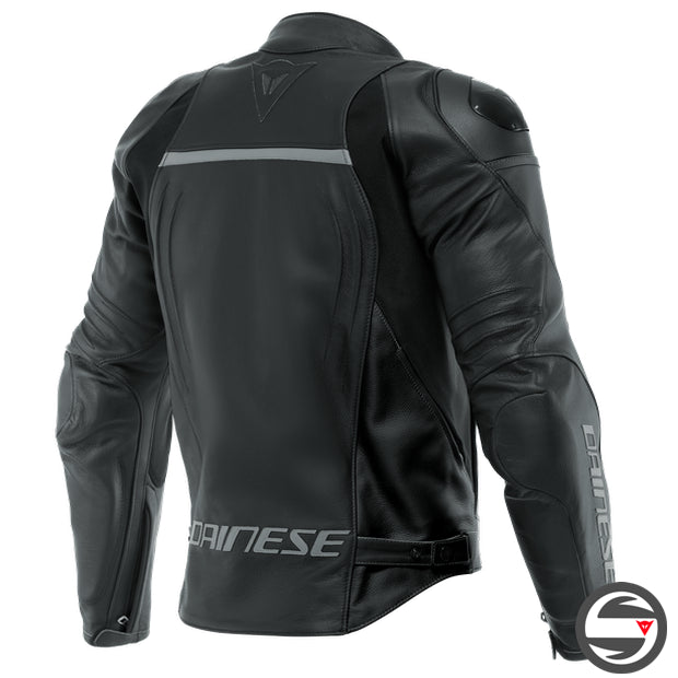 RACING 4 LEATHER JACKET 631 BLACK BLACK