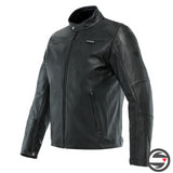 MIKE 3 LEATHER JACKET 001 BLACK