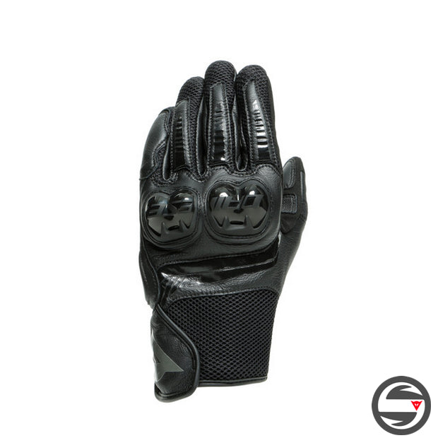 MIG 3 UNISEX LEATHER GLOVES 631 BLACK BLACK