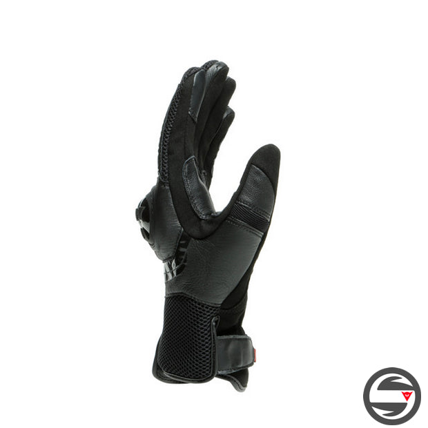 MIG 3 UNISEX LEATHER GLOVES 631 BLACK BLACK