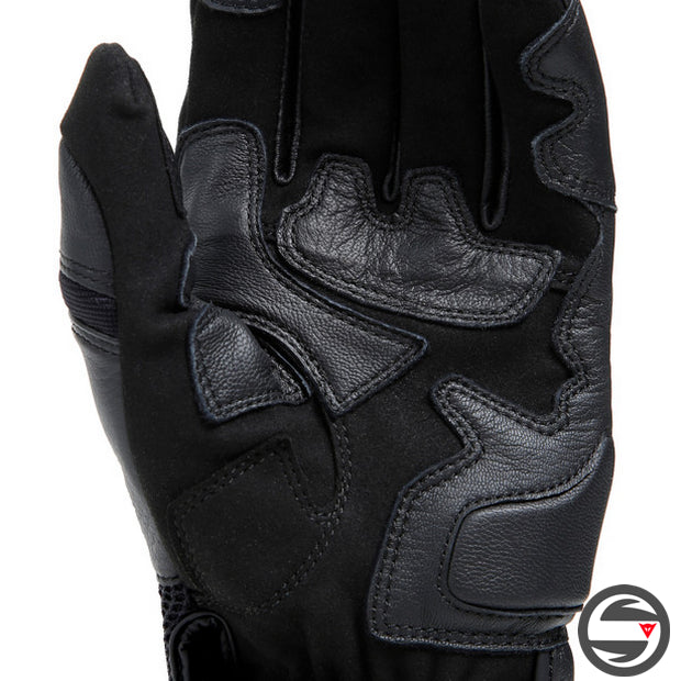 MIG 3 UNISEX LEATHER GLOVES 631 BLACK BLACK