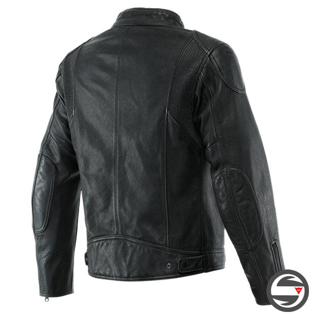 ATLAS LEATHER JACKET 001 BLACK