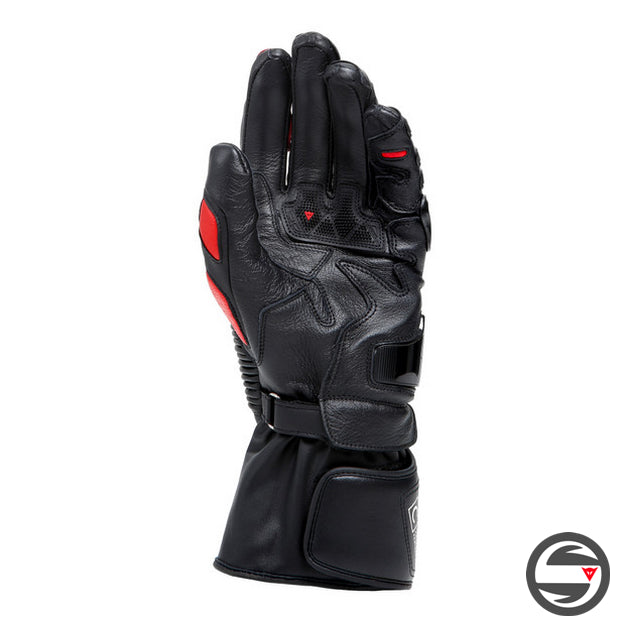 PELLE DRUID 4 GLOVES A77 BLACK LAVA-RED WHITE