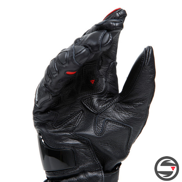 PELLE DRUID 4 GLOVES A77 BLACK LAVA-RED WHITE