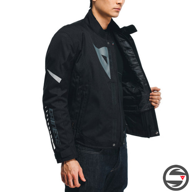 VELOCE D-DRY JACKET 24G BLACK CHARCOAL GRAY