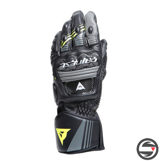 DRUID 4 GLOVES 20A BLACK CHARCOAL GRAY FLUO YELLOW