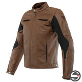 RAZON 2 LEATHER JACKET 58G TOBACCO BROWN