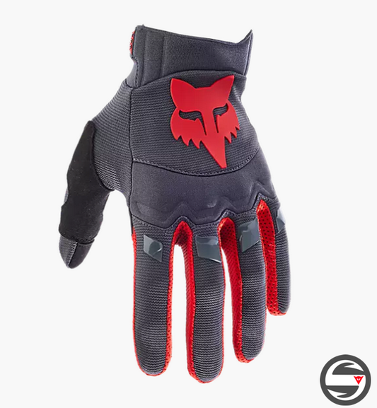 31326-037 DIRTPAW GLOVE CE GREY RED FOX