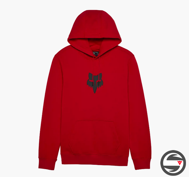31608-122 FX FOX HEAD FLEECE PO FLAME RED