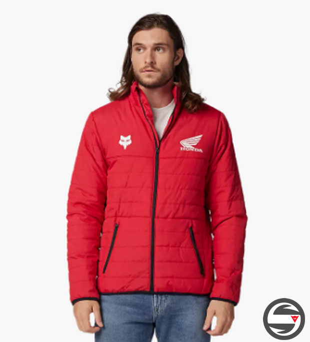 32126-122 FOX HONDA HOWELL JACKET FLAME RED