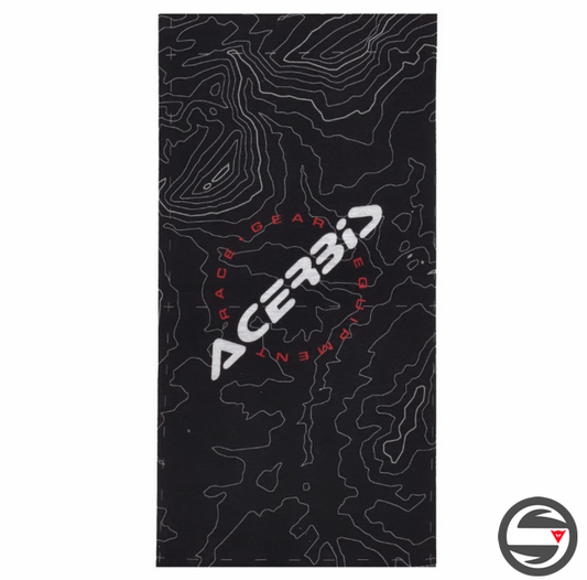 NECKWARMER 323 REG NERO ROSSO 26343