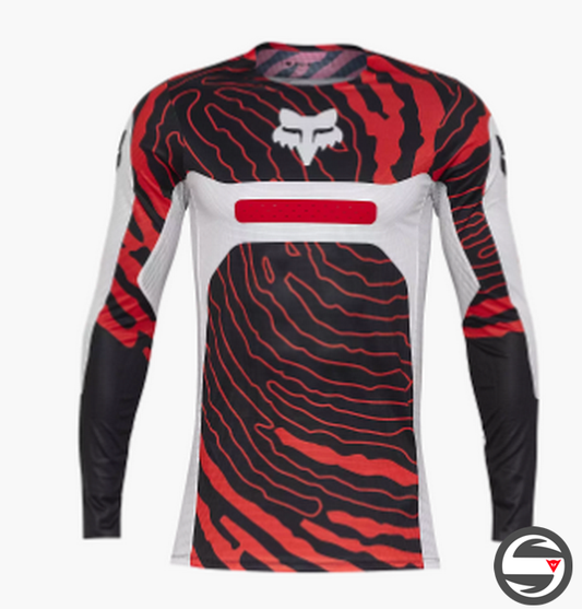 33002-008 FOX FLEXAIR IMPRESSION WHITE JERSEY