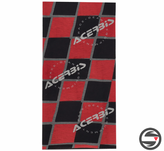 NECKWARMER 349 ROSSO NERO 26343