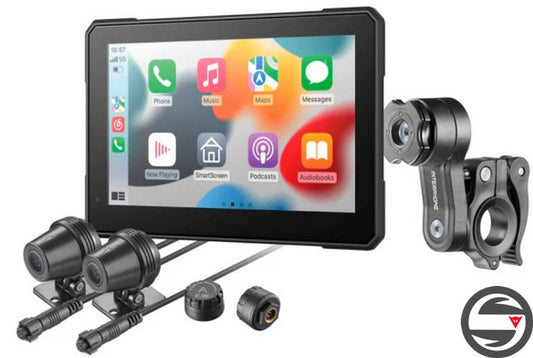 INTHERPHOSYNC70 DISPLAY 7"  MOTO. TPMS DOPPIA TELECAMERA APPLE CARPLAY ANDROID