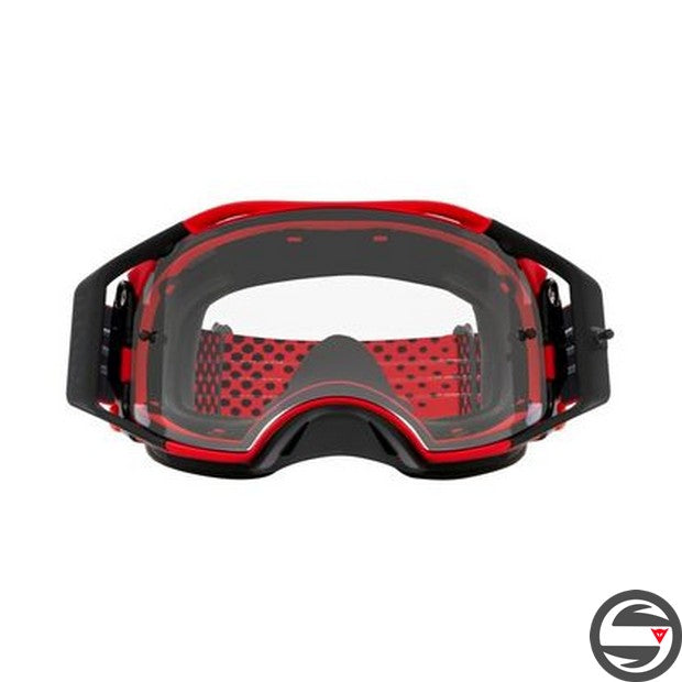 7046-E1 AIRBRAKE MX MOTO RED B1B LENS CLEAR