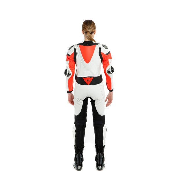 IMATRA LADY 1PC PERF. SUIT U25 WHITE FLUO-RED BLACK