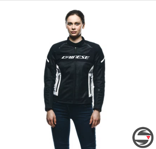 AIR FRAME 3 TEX WMN 318 BLACK WHITE JACKET