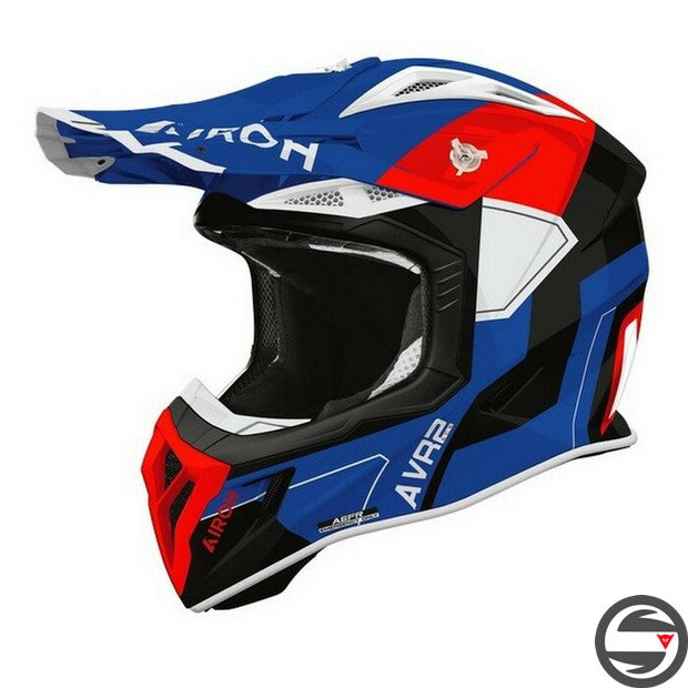 AVIATOR ACE 2 SHIELD BLUE RED GLOSS AV22S18