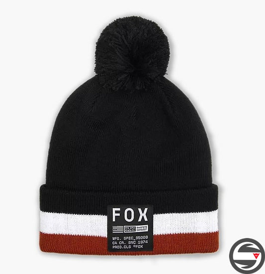 36291-001 FX FRACTURE POM BEANIE BLACK