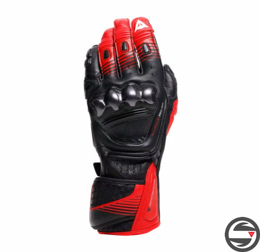 FIERO METAL GLOVES A77 BLK RED LAVA WHT
