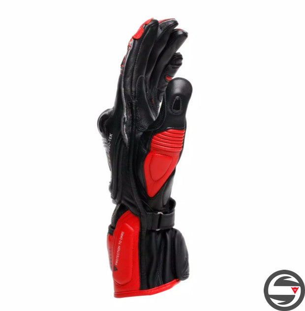 FIERO METAL GLOVES A77 BLK RED LAVA WHT