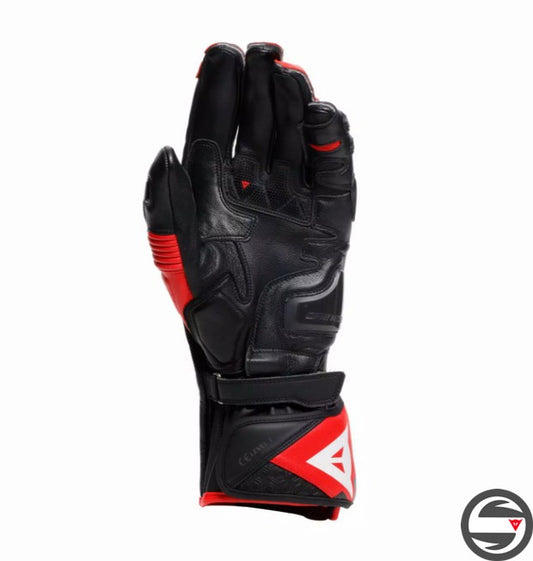 FIERO METAL GLOVES A77 BLK RED LAVA WHT