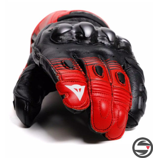 FIERO METAL GLOVES A77 BLK RED LAVA WHT