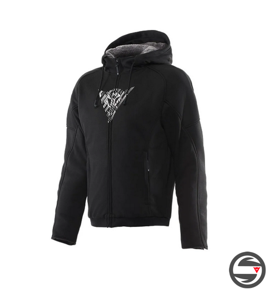 BOVISA SAFETY HOODIE FULL ZIP 622 BLK WHT