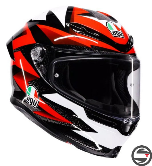 K6 S MPLK 029 BRAVEN BLACK RED WHITE