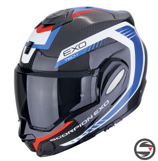 EXO-TECH EVO CARBON COSY NERO BLU ROSSO