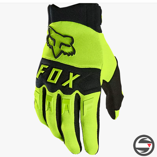 31324-130 FOX DIRTPAW GLOVE YELLOW FLUORESCENT