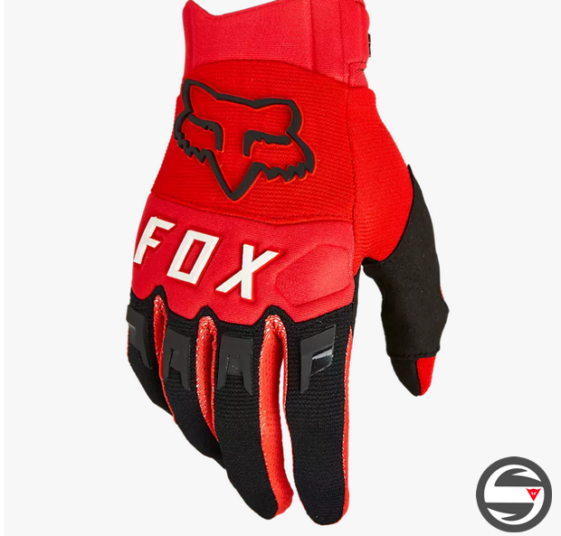 31324-110 FOX DIRTPAW RED FLUORESCENT GLOVE