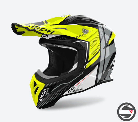 AVIATOR ACE 2 ENGINE YELLOW AV22E31 AIROH