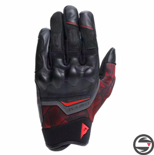 ERMEX GLOVES B78 BLACK RED LAVA