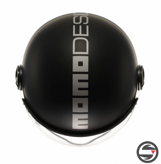 FGTR EVO 001 MONO MATT BLACK SILVER MOMODESIGN