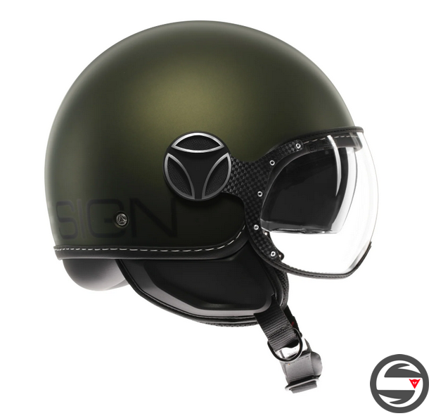 FGTR EVO 002 MONO MATT GREEN BLACK MOMODESIGN