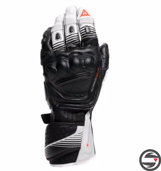 FIERO METAL GLOVES N32 BLK WHT RED