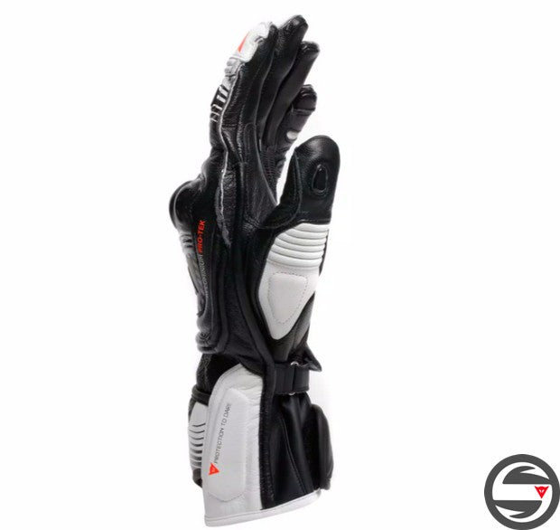FIERO METAL GLOVES N32 BLK WHT RED
