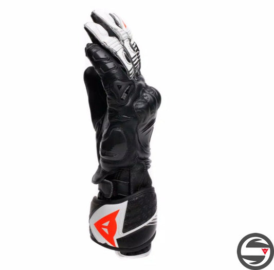 FIERO METAL GLOVES N32 BLK WHT RED